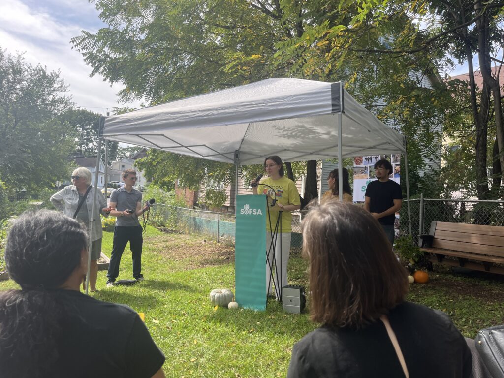 SOFSA Candidate Press Conference on Food & Hunger Issues